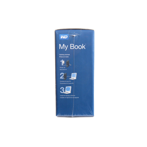WD WDBFJK0020HBK-NESN 2TB My Book Desktop External Hard Drive (Mint in Original Box) side2