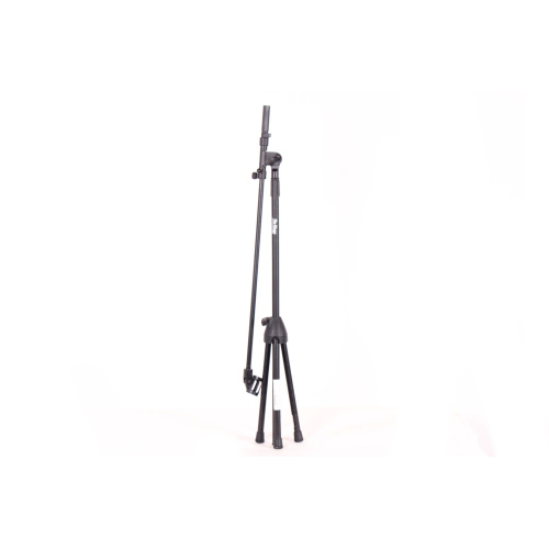 On-Stage MS70 Euro Boom Microphone Stand with Tripod Base (Black) collapsed