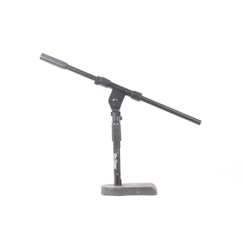 On-Stage Weighted Desktop Microphone Stand side1