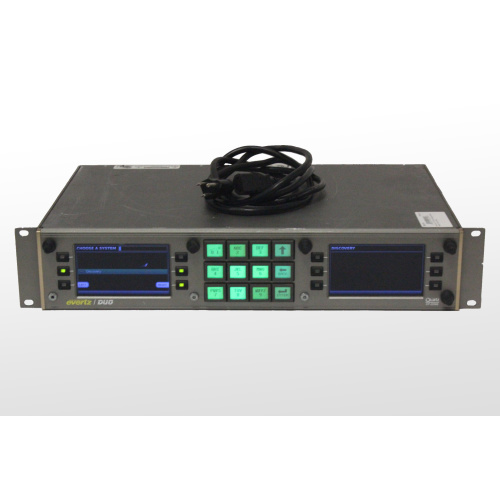 Evertz Duo CP-2200E Intelligent Router Remote Control Panel (Unit Freezes) front1