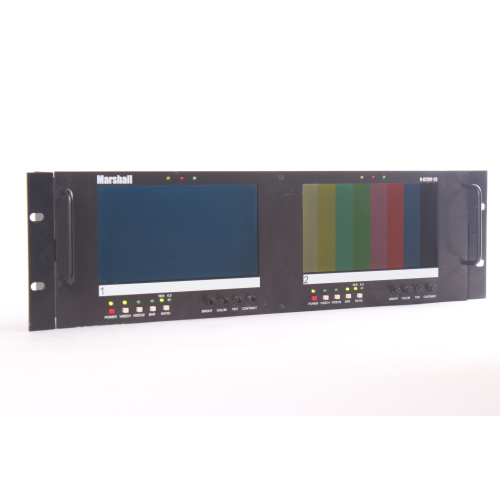 Marshall V-R72DP-2C Rack Mountable Dual 7-Inch LCD Monitors main