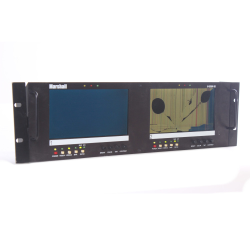 Marshall V-R72DP-2C Rack Mountable Dual 7-Inch LCD Monitors (Right Screen Broken) main