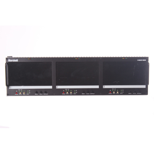 Marshall V-R653P-HDSDI Triple HD-SDI/SD-SDI Monitor Set (For Parts) front2