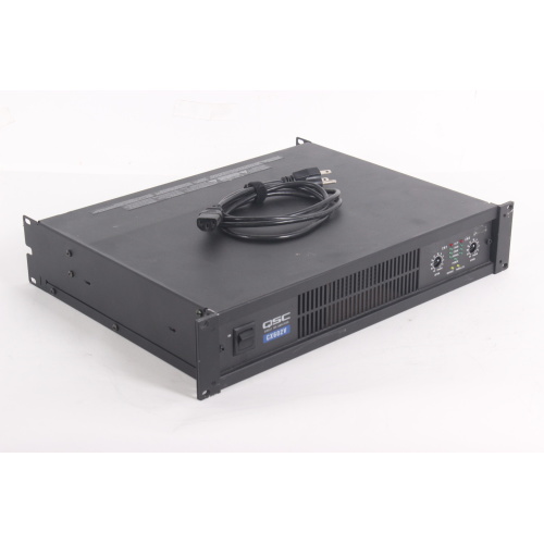 QSC CX602V 2-Channel 400W Powered Amplifier front