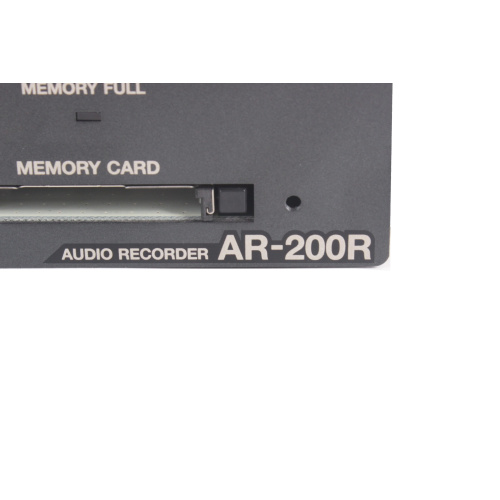 Roland AR-200R Audio Recorder/Player label