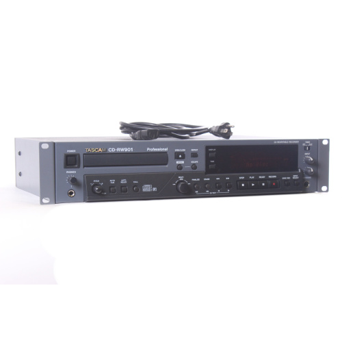 Tascam CD-RW901 Professional cd rewritable recorder front1