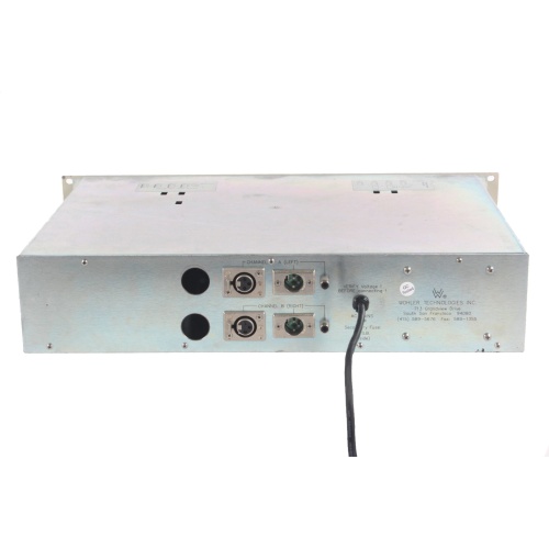 Wohler Technologies AMP-2 Audio Monitor Panel (Broken XLR Release Lever) back