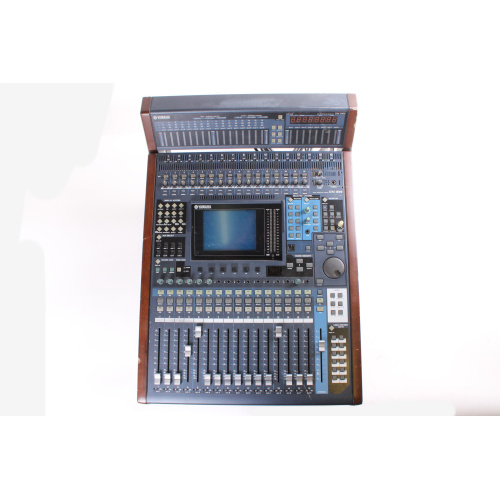 Yamaha DM1000 Digital Mixing Console (Multiple Issues) w/ Yamaha MB1000 Peak Meter Bridge & MY16-AE Digital I/O Card top