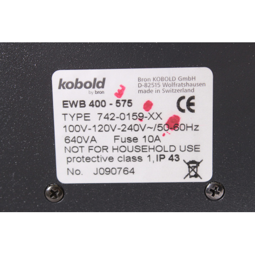 Kobold DWP 400 Light Kit w/ Thermodyne Case ballast6