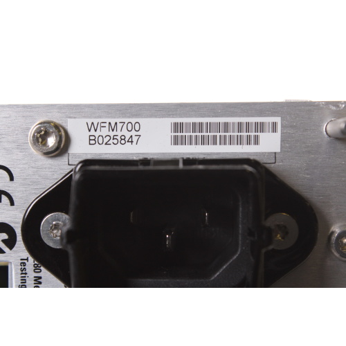 Tektronix WFM 700 Multi-Standard Waveform Monitor (NO DISPLAY OUTPUT) label