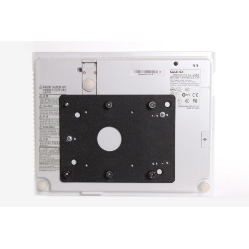 Casio Data Projector XJ-M255 w/ Mounting plate bottom