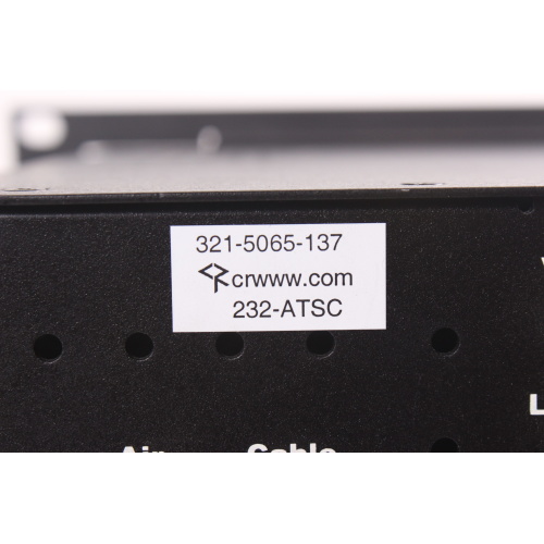 Contemporary Research 232-ATSC in Rackmount Hardware label