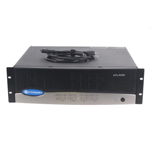 Crown Audio CTs 8200 - Eight Channel Power Amplifier - 160W per Channel (Cosmetic Damage) front1