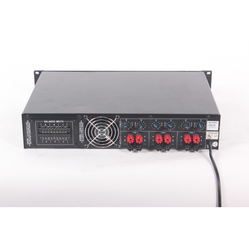 Crown CP660 6-Channel Professional Power Amplifier (No Input Channel 5 and 6) back