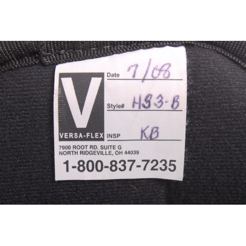 VERSA-FLEX HS-3 Harness label