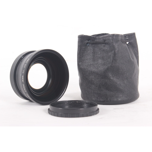 Century Precision Optics 0.7x Wide Angle Converter Lens for Panasonic DVX100 in Soft Pouch main