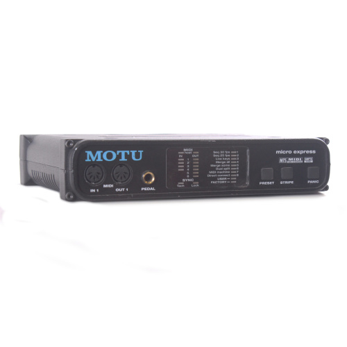MOTU Micro Express 4-In/6-Out USB/Serial MIDI Interface with SMPTE main