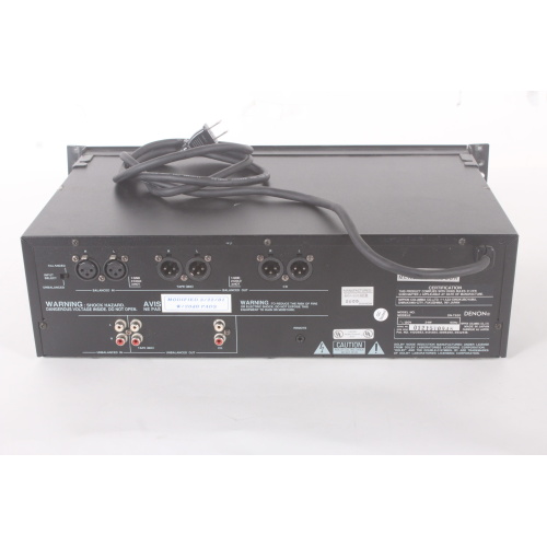 Denon T620 CD/Cassette Recorder/Player back