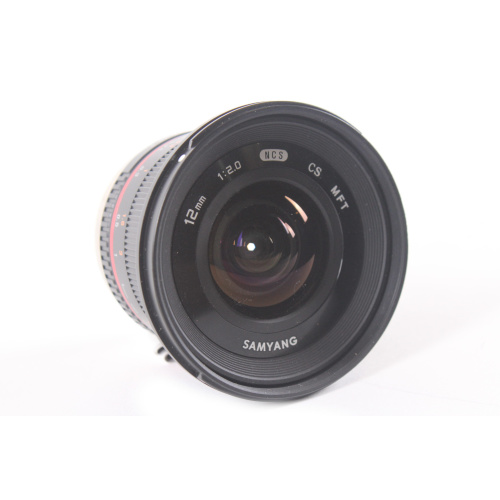 Rokinon RK12M-M 12mm f/2.0 NCS CS Lens Manual Focus Lens Canon M Mirrorless Camera Mount (No Covers) main
