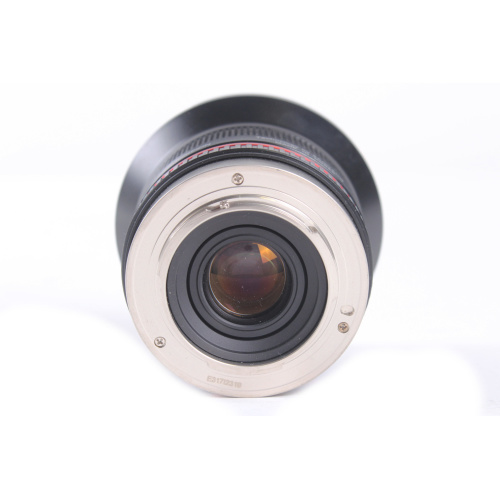 Rokinon RK12M-M 12mm f/2.0 NCS CS Lens Manual Focus Lens Canon M Mirrorless Camera Mount back2