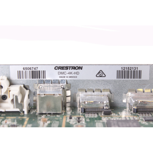 Crestron DMC-4K-HD 4K HDMI Input Card label