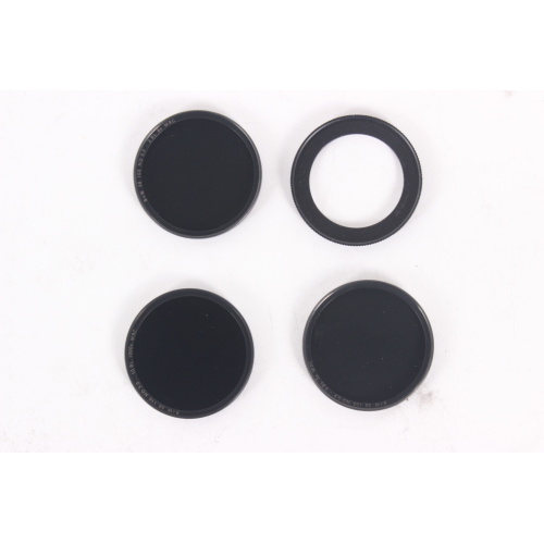 B+W 58mm 103 ND 0.9 - 3BL 8x Lens Filter (Qt. 2), 58mm 110 ND 3.0 - 10BL 1000x Lens Filter, Sensei Pro 46-58mm Aluminum Step-Up Ring -- w/ Ruggard FPB-142B Pouch main