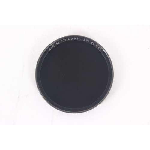 B+W 58mm 103 ND 0.9 - 3BL 8x Lens Filter (Qt. 2), 58mm 110 ND 3.0 - 10BL 1000x Lens Filter, Sensei Pro 46-58mm Aluminum Step-Up Ring -- w/ Ruggard FPB-142B Pouch filter1