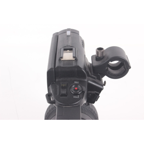 JVC GY-HM600U HD Memory Card Camera and Fujinon 23x Optical Zoom Lens w/ PSU & Battery bottom