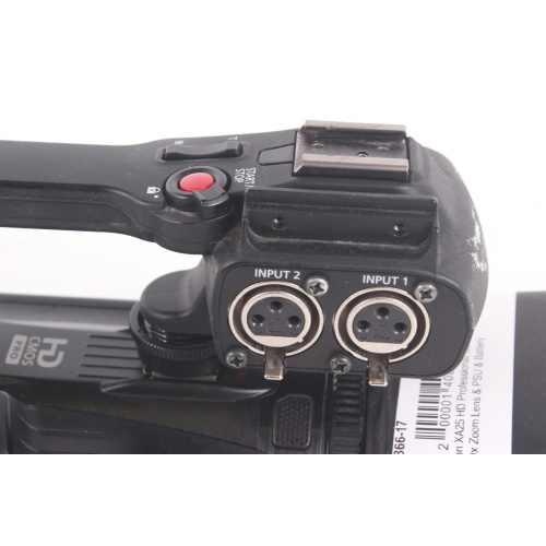 Canon XA25 HD Professional Camcorder w/ 20x Zoom Lens & PSU & Battery head1
