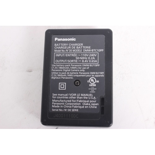 Panasonic Lumix DMC-GH4 Mirrorless Digital Camera 4K Cinematic Video (Broken Button) (Body Only) w/ Strap, Battery Charger, (3) Batteries battery4