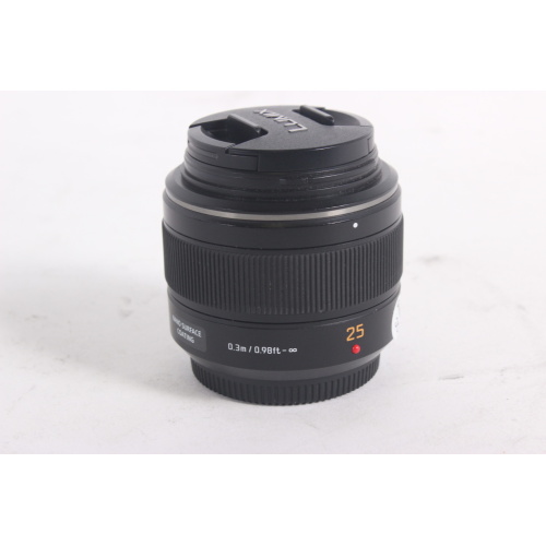 Panasonic H-X025 Leica DG Summilux 25mm f/1.4 Aspherical Lens w/ Soft Case side3