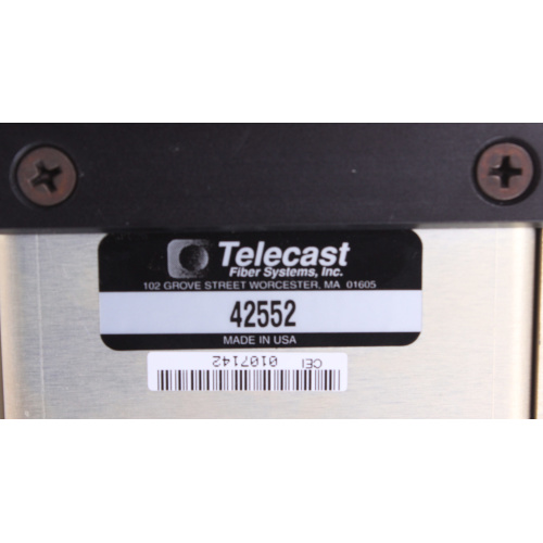 Telecast Fiber Systems Viper 442 Modular Card Frame label