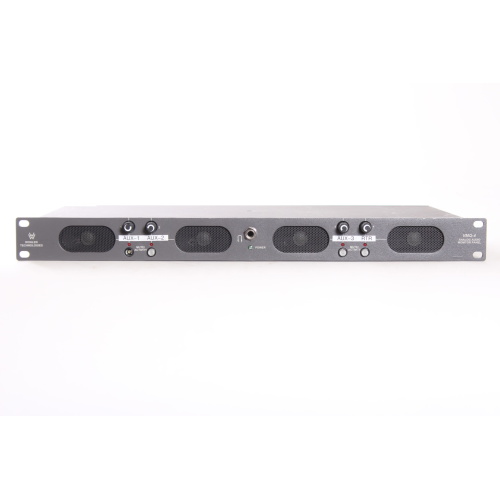 Wohler Technologies VMQ-4 Analog Audio Monitor Panel ( Broken mute button) front1