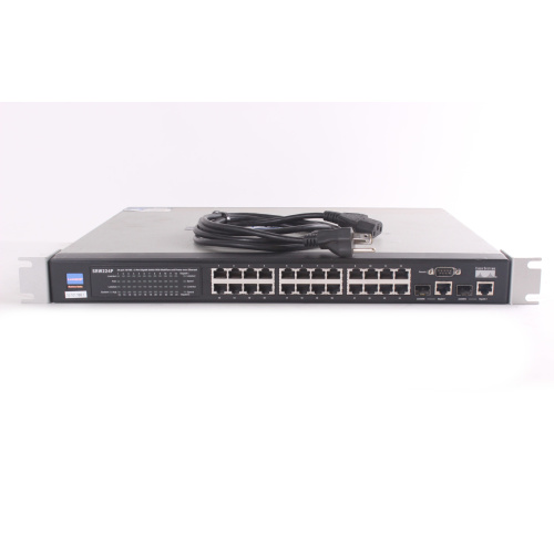 Linksys to Cisco SRW224P 24-Port 10/100 + 2-Port Gigabit Switch w/ WebView and PoE main