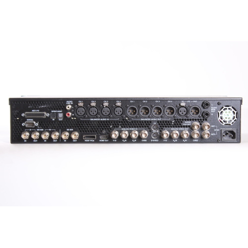 AVID Nitris DX Rack Mountable I/O for HD/SD Video and Analog/Digital Audio (Cosmetic Issue) back