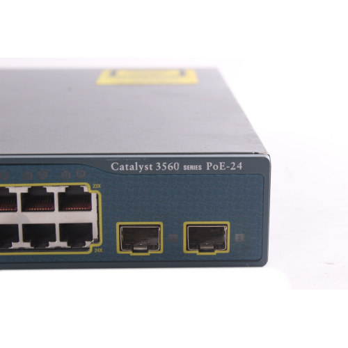 Cisco Catalyst 3560 Series 24 Port Switch label