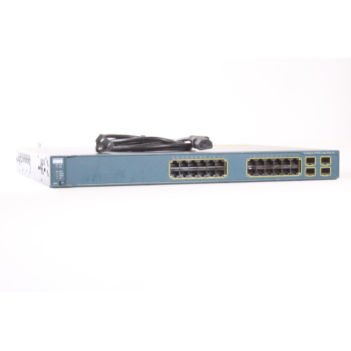 Cisco Catalyst WS-C3560G-24PS-S 24 Port Switch (No Rack Ears) front1