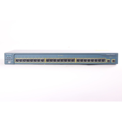 Cisco Catalyst WS-C2950SX-24 10Base-T/100Base-TX/1000Base-SX 26-Port Ethernet Switch front2