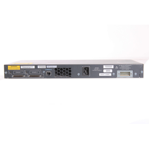 Cisco Catalyst WS-C3750-48TS-E 48-Port Ethernet Switch w/ (4) SFP Slots (Startup Issue) back