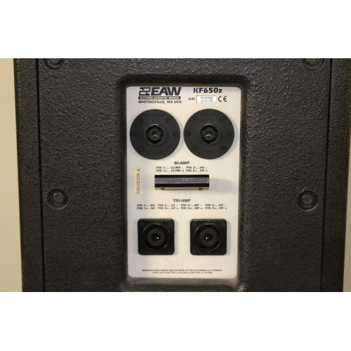 EAW KF650z 3-Way Compact Array Loudspeaker back 2