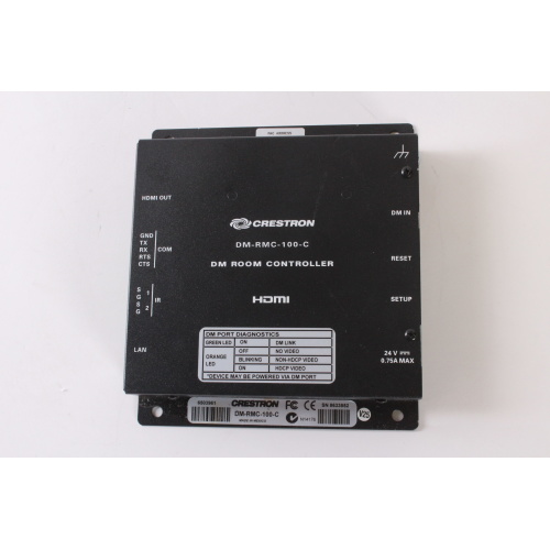 Crestron DM Room Controller DM-RMC-100-C DigitalMedia 8G+ Receiver & Room Controller (NO PSU) top