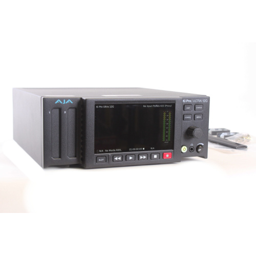 AJA KI-PRO-ULT-12G 12G-SDI 4K/UHD/2K/HD Recorder/Player and Multi-Channel HD Recorder main