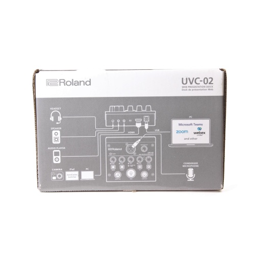 Roland UVC-02 Web Presentation Dock box1
