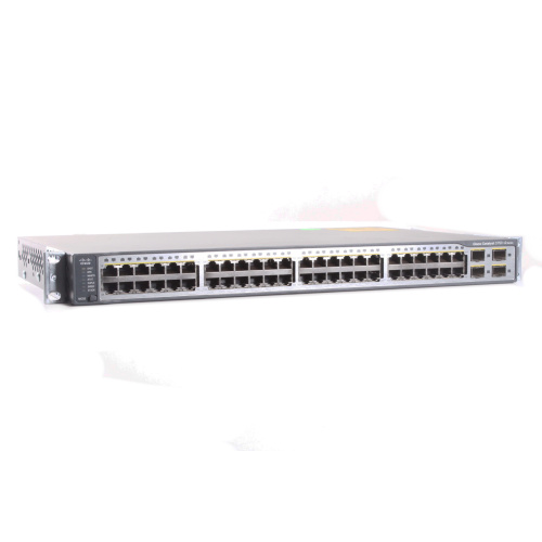 Cisco Catalyst WS-C3750V2-48PS 48-Port PoE Switch main