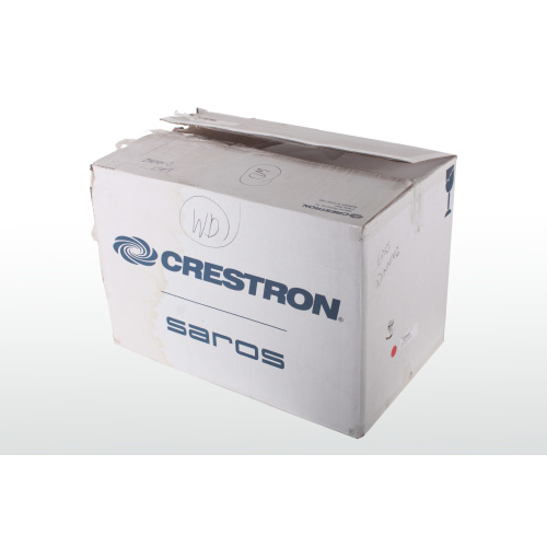Crestron SAROS-IC8LPT-W-T-EACH Low-Profile 8” 2-Way In-Ceiling Speaker (Damaged Box - Speakers Unharmed) w/ Mounting Hardware box2
