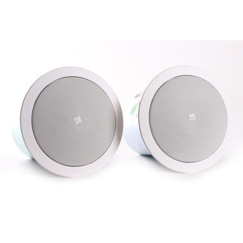 Pair of JBL Control 24CT Ceiling Mounted Speakers w/ Mounting Hardware front1