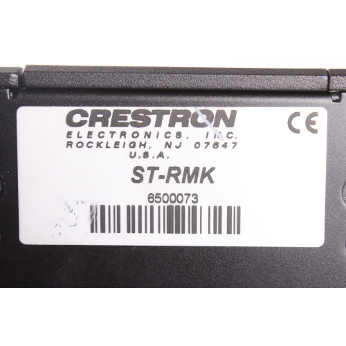 Crestron DM-TX-401-C Digital Media Transmitter w/ Crestron ST-RMK Rack Mount Hardware for 1RU Half-Width Devices & Power Supply & IR Cable label