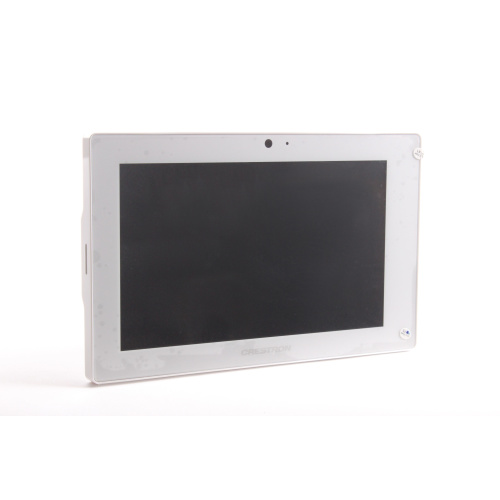 Crestron TSW-760-W-S 7-Inch Touch Screen - White Smooth finish in Original Box w/ Mounting Plate front1