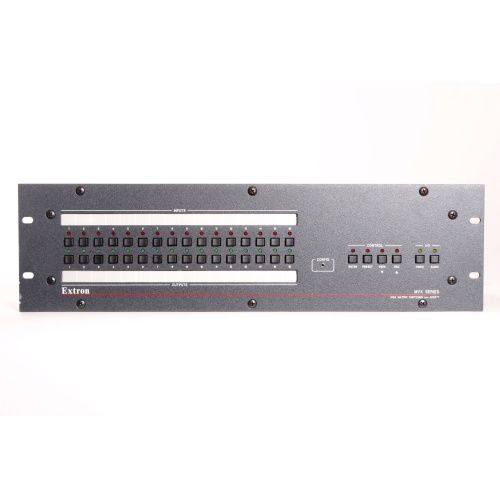 Extron MVX VGA Matrix Switcher W/ADSP (No Option Cards Installed) front2