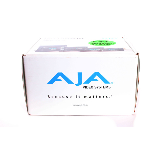 AJA HD10DA 1x6 HD/SD-SDI Distribution Amp - In Original Box (Damaged PSU Lock) box3